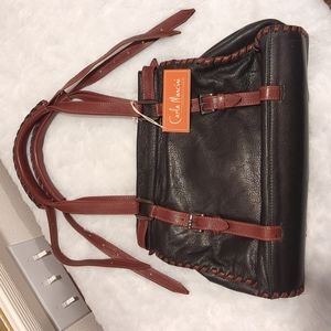 Carla Mancini Leather Handbag